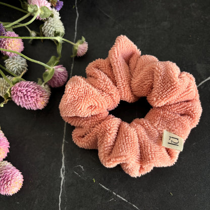 Papaya Bamboo Viscose Scrunchie