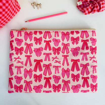 Laptop & Tablet Sleeve 11–16” – Cover with bows for Portable PC