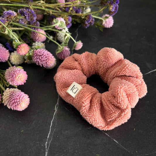Papaya Bamboo Viscose Scrunchie