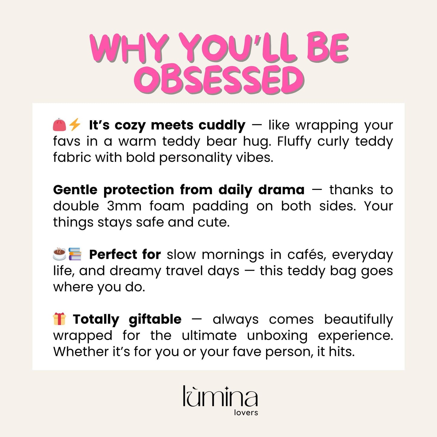 Handmade Fanny Pack –  Pink Fleece Crossbody Bag