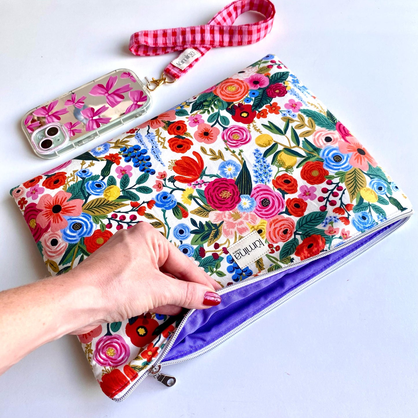 Laptop & Tablet Sleeve 11–16” – Summer Crush Floral Case